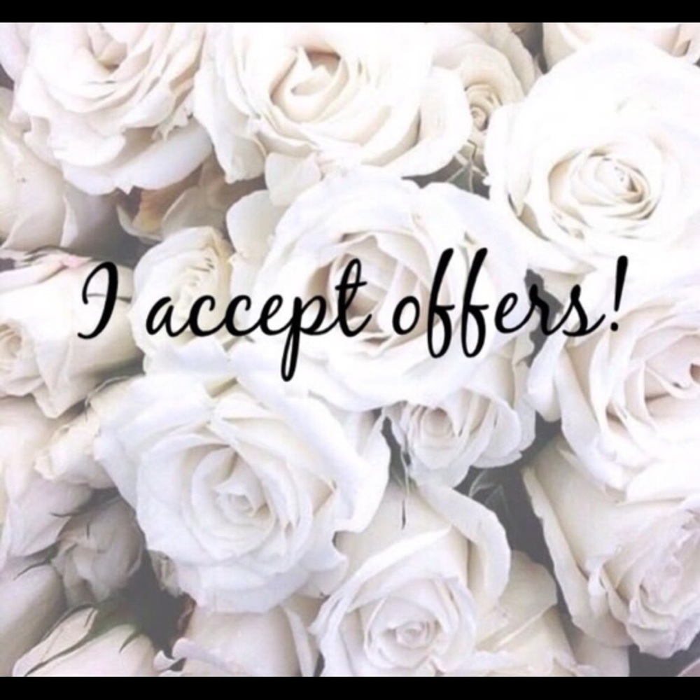 All offers welcomed! Bundle and save even more!!!!